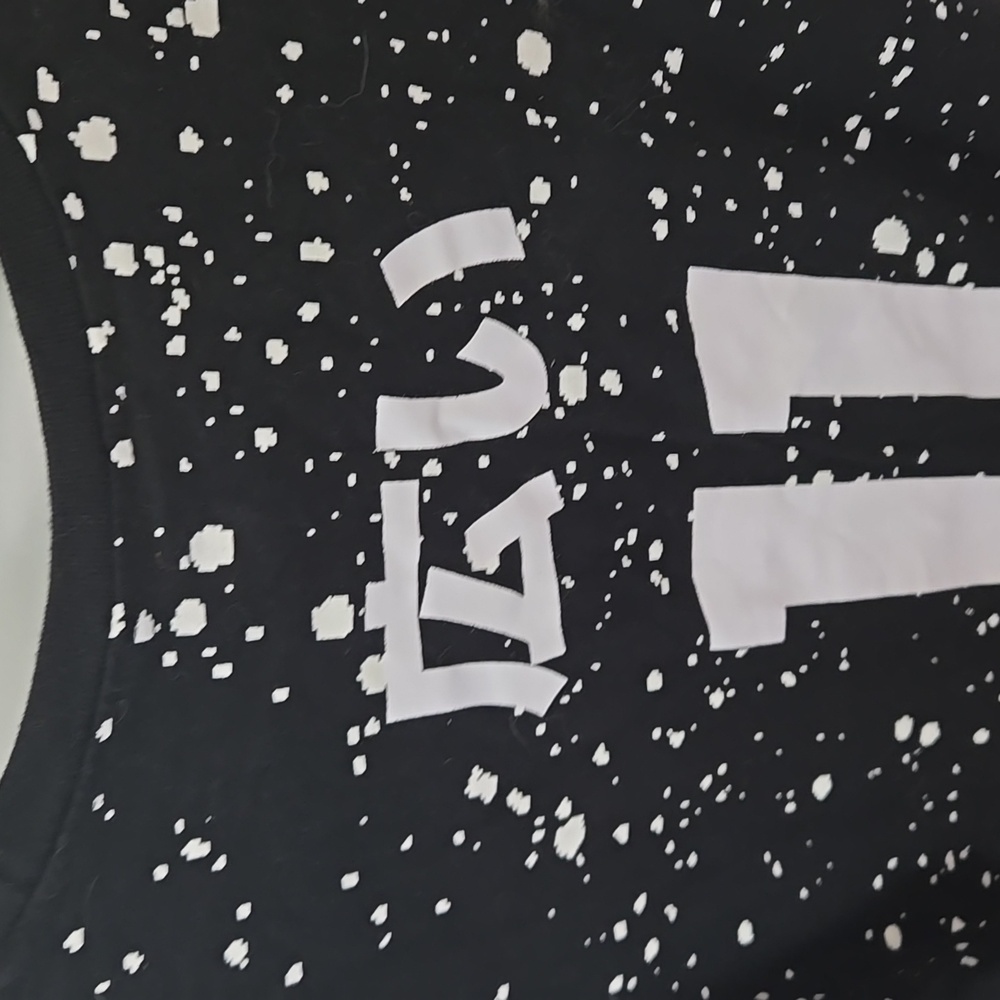 R.S. 1NE Black Graphic T-Shirt with Bull Design - Picture 11 of 12